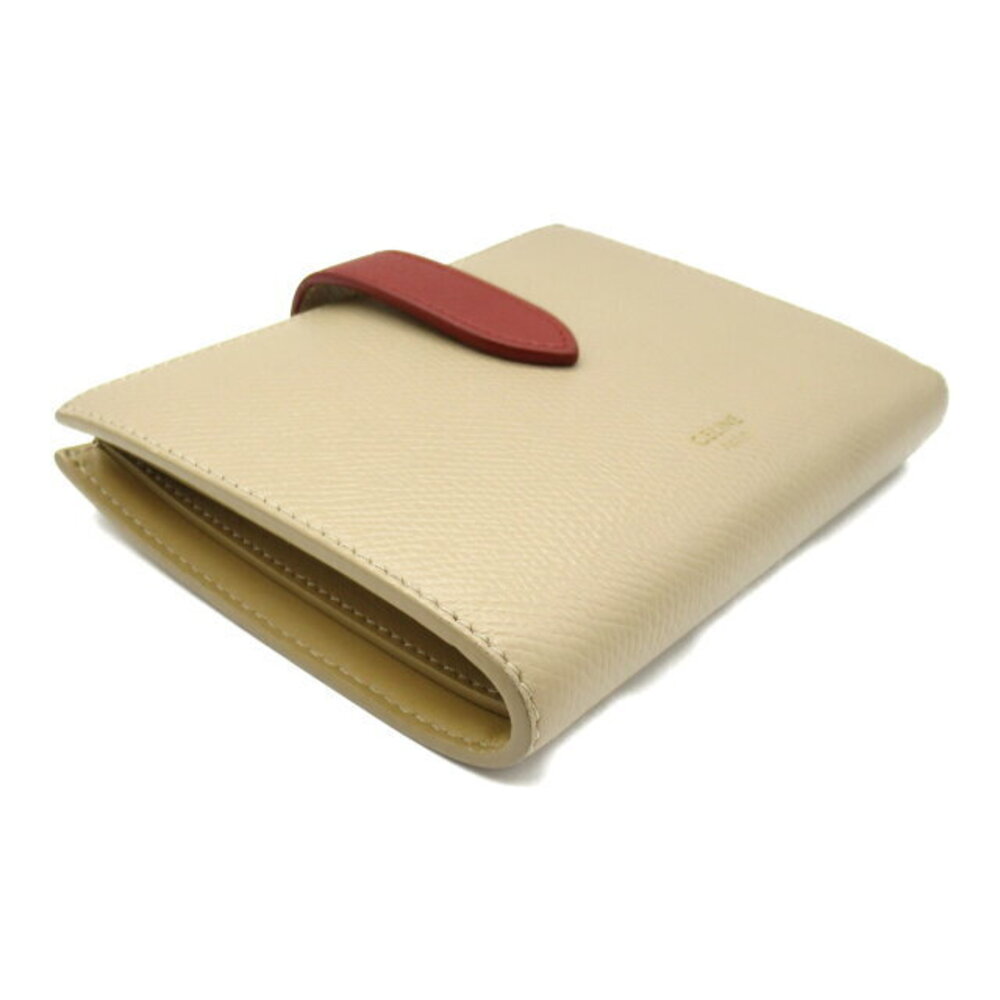 Celine s Beige Wallet Calfskin Bifold - Picture 3 of 10